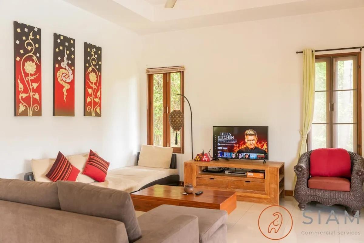 Sweet Heaven Villa 2Br Private Pool & Jungle View Koh Samui Exteriör bild