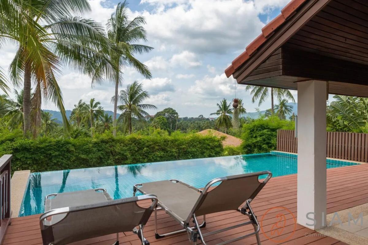 Sweet Heaven Villa 2Br Private Pool & Jungle View Koh Samui Exteriör bild