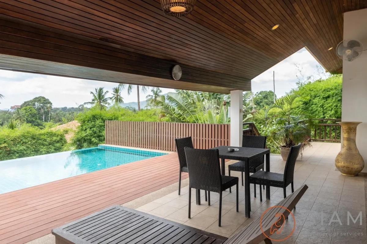 Sweet Heaven Villa 2Br Private Pool & Jungle View Koh Samui Exteriör bild