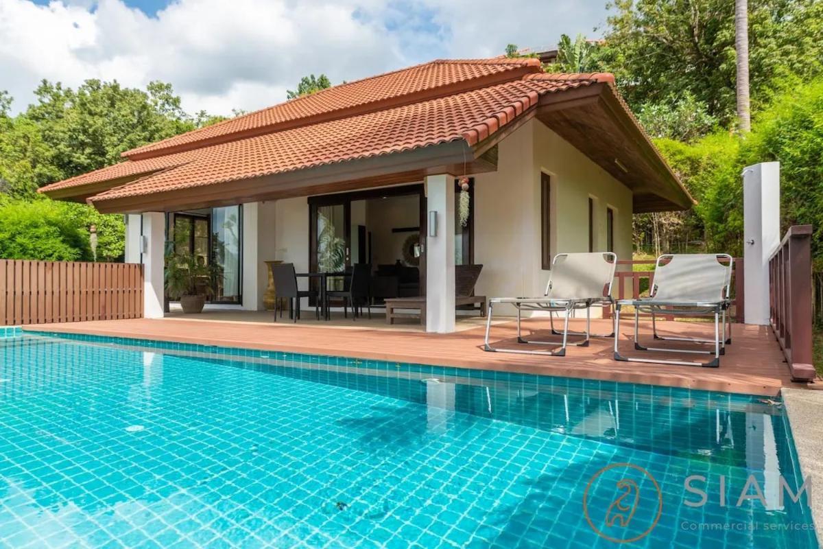 Sweet Heaven Villa 2Br Private Pool & Jungle View Koh Samui Exteriör bild